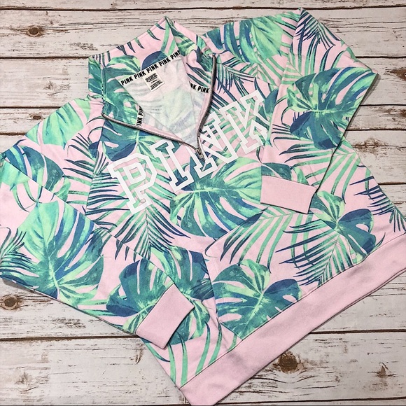 VS PINK Campus Quarter Zip - Picture 3 of 4